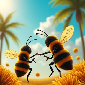 A, A, A, you're a Bee