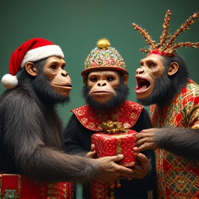 Baboons Christmas Carol