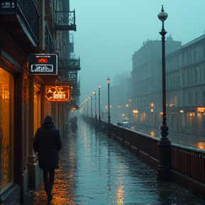 Bajo el cielo gris