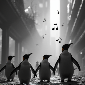 Penguins in the Sky