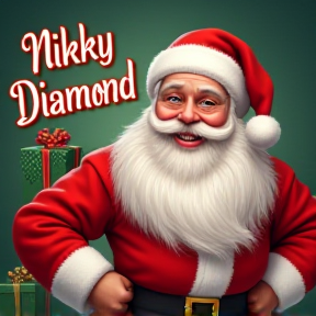 Nikky Diamond in Santa's Pajamas