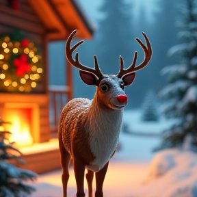 Robbie the Red-Nose Reindeer