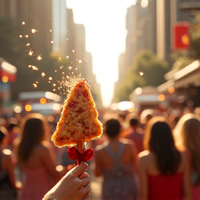 Pizza on a Stick