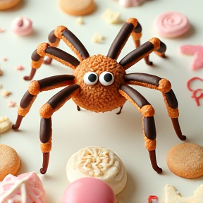 araña galleta