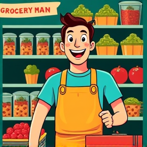 Mr Grocery Man