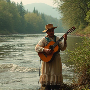 Marianito en el Rio