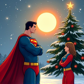 Superman's Mistletoke