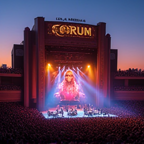 "Christina at the Forum" 