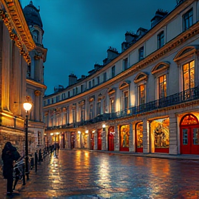 La Rue Au Clair de Lune