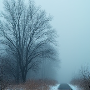 Cemeteries Winter Voices