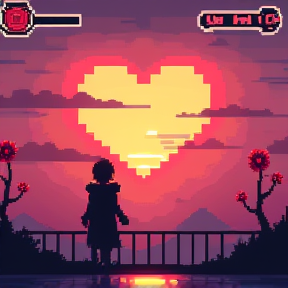 Pixelated Heartache