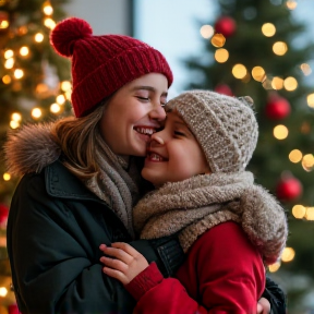 Mira und Nele feiern Weihnachten 