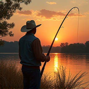 Fishing on the River