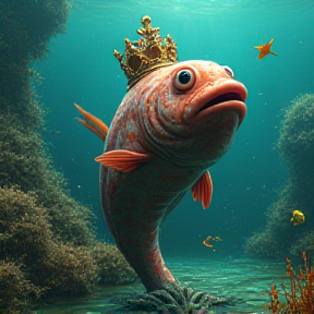 King Fishie and King Poopnugget Rule the Land