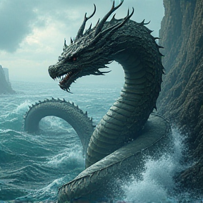 Fenrir and Jörmungandr