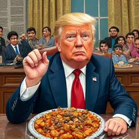 Trump Eats Tacos