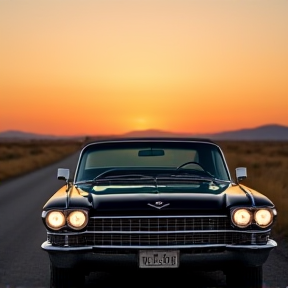 Long Black Cadillac