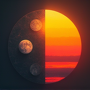 sun and moon