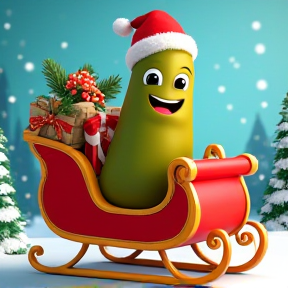 Santa's Pickle Ride