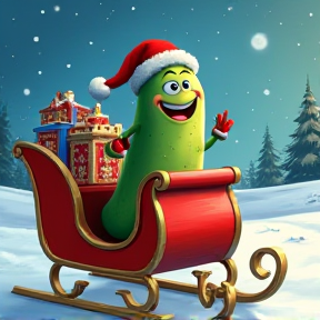 Pickles in the Sleigh