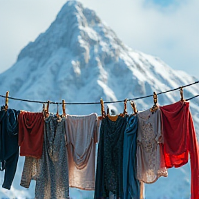 Mountain of Laundry