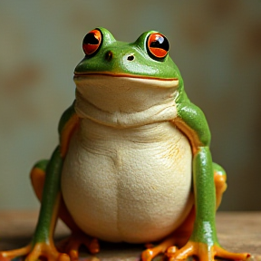 frog on a diet