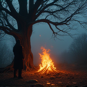 Fiamme nella nebbia