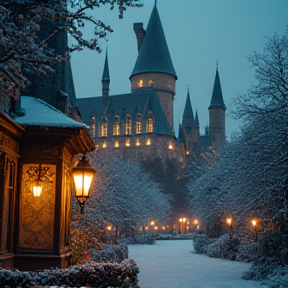 A Silent Night at Hogwarts