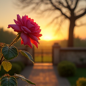 Rose Crowned in Thorn