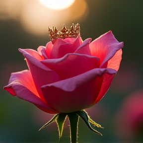 Rose Crowned in Thorns