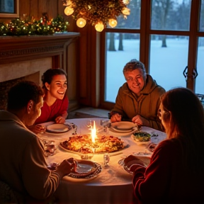 Weihnachten bei uns zuhaus