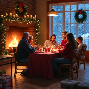 Weihnachten bei uns zuhaus