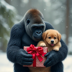 A Gorilla Crush Christmas