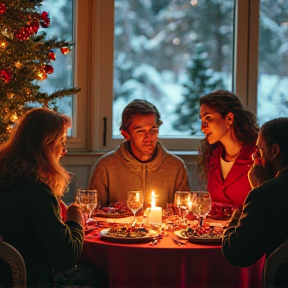 Weihnachtsfreude Stolz