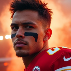 Mahomes Took the Field in Kansas