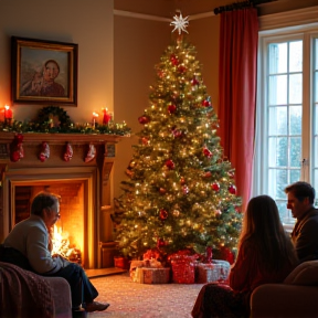 "Weihnachten bei der Familie"