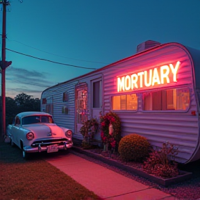 Drive-thru trailer park mortuary