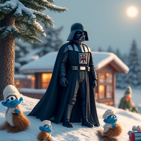 Smurf’s Pine for Vader