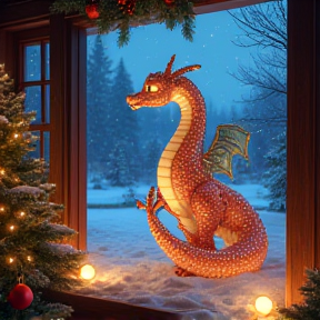 Dragon's Christmas Flight