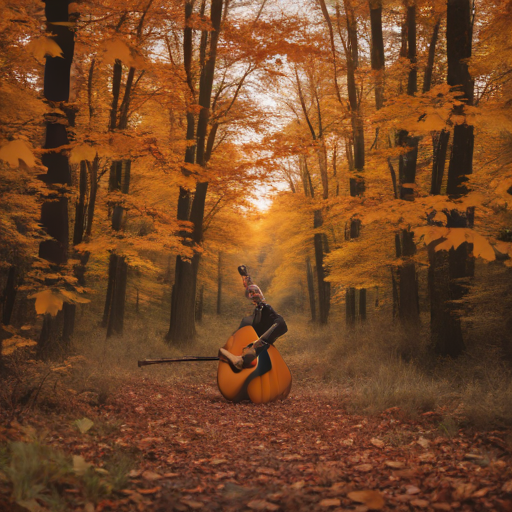 Wie ein Blatt im Fall