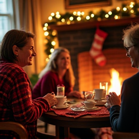 Weihnachtszeit mit Bettina und Laura