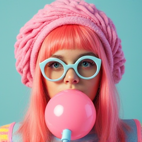 Savannah the Bubblegum Girl