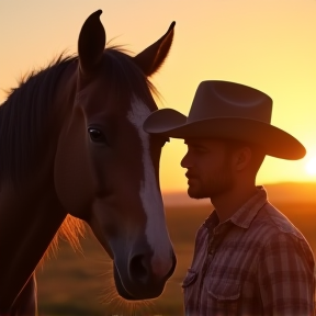 Cody and His Steed