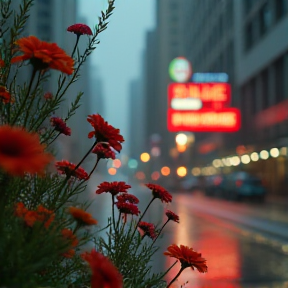 Dancing on the rain 