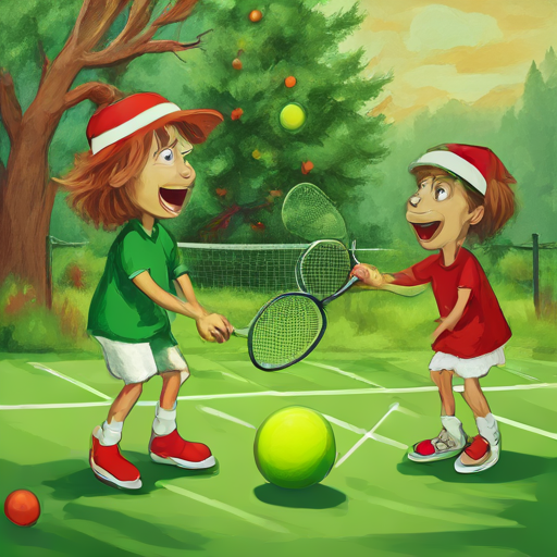 Weihnachtssieg auf dem Tennisplatz