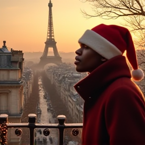 Paris à Noël la Nuit