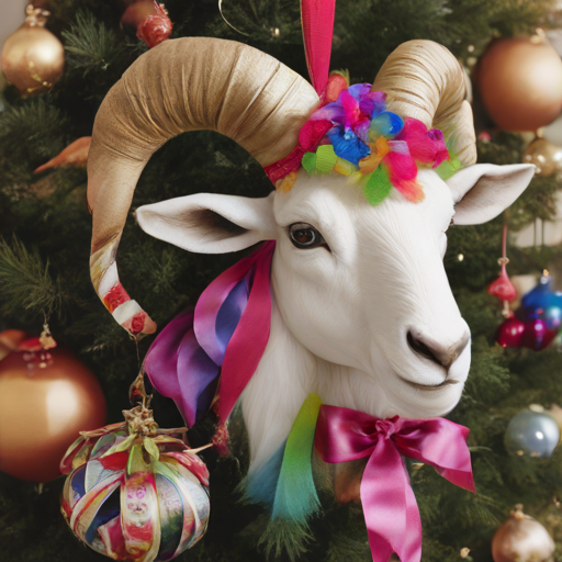 Jingle Goat Christmas