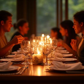 "Antes do Jantar, a Magia Começa"