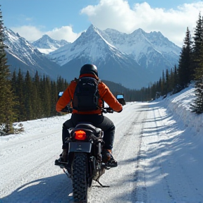 Motorradlanglauf