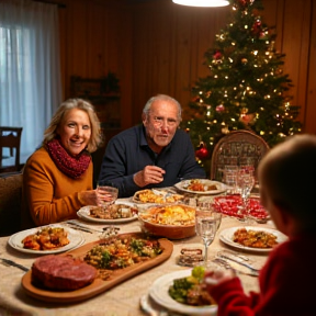 Weihnachten am Esstisch